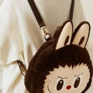 Labubu Brown Backpack / Purse